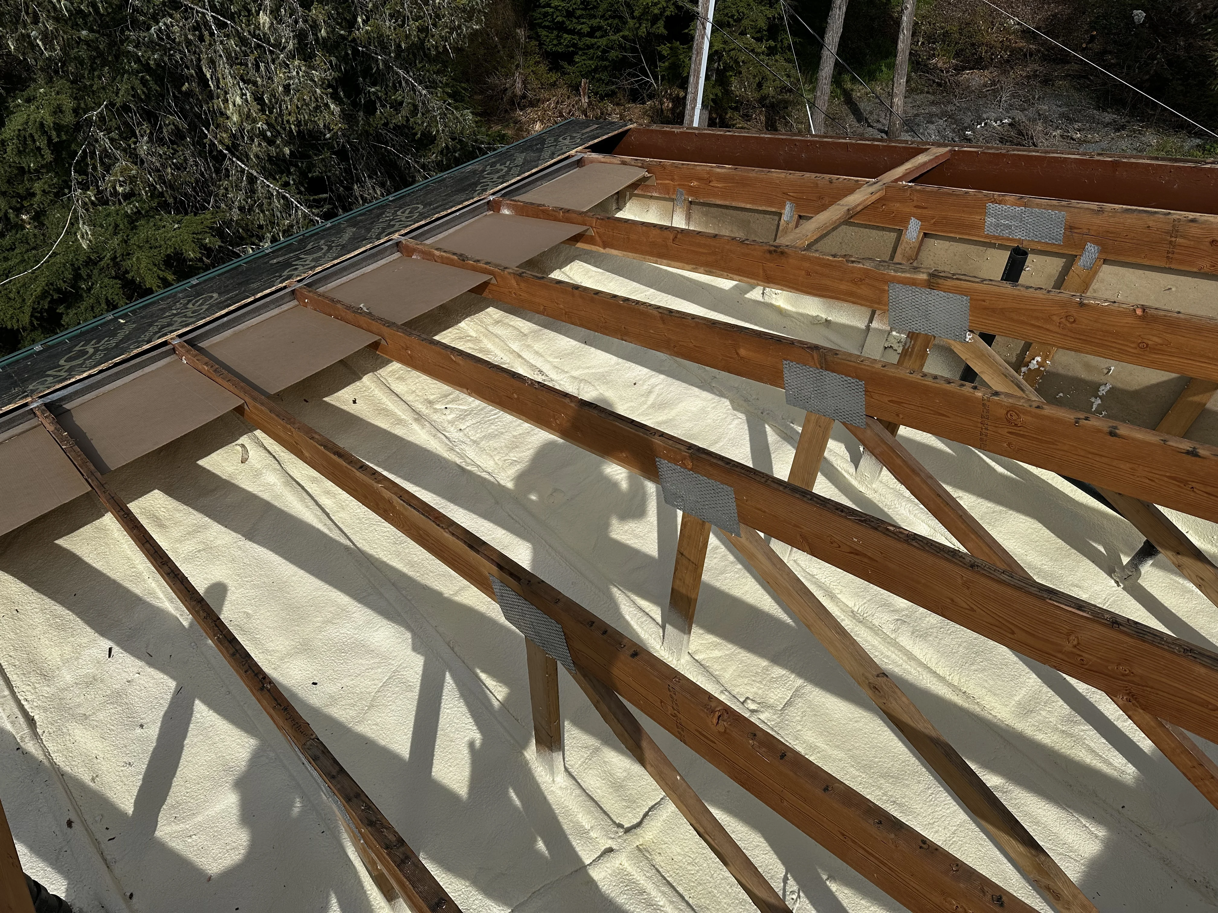 Alaska Attic Floor Air Barrier Ice Dam Prevention