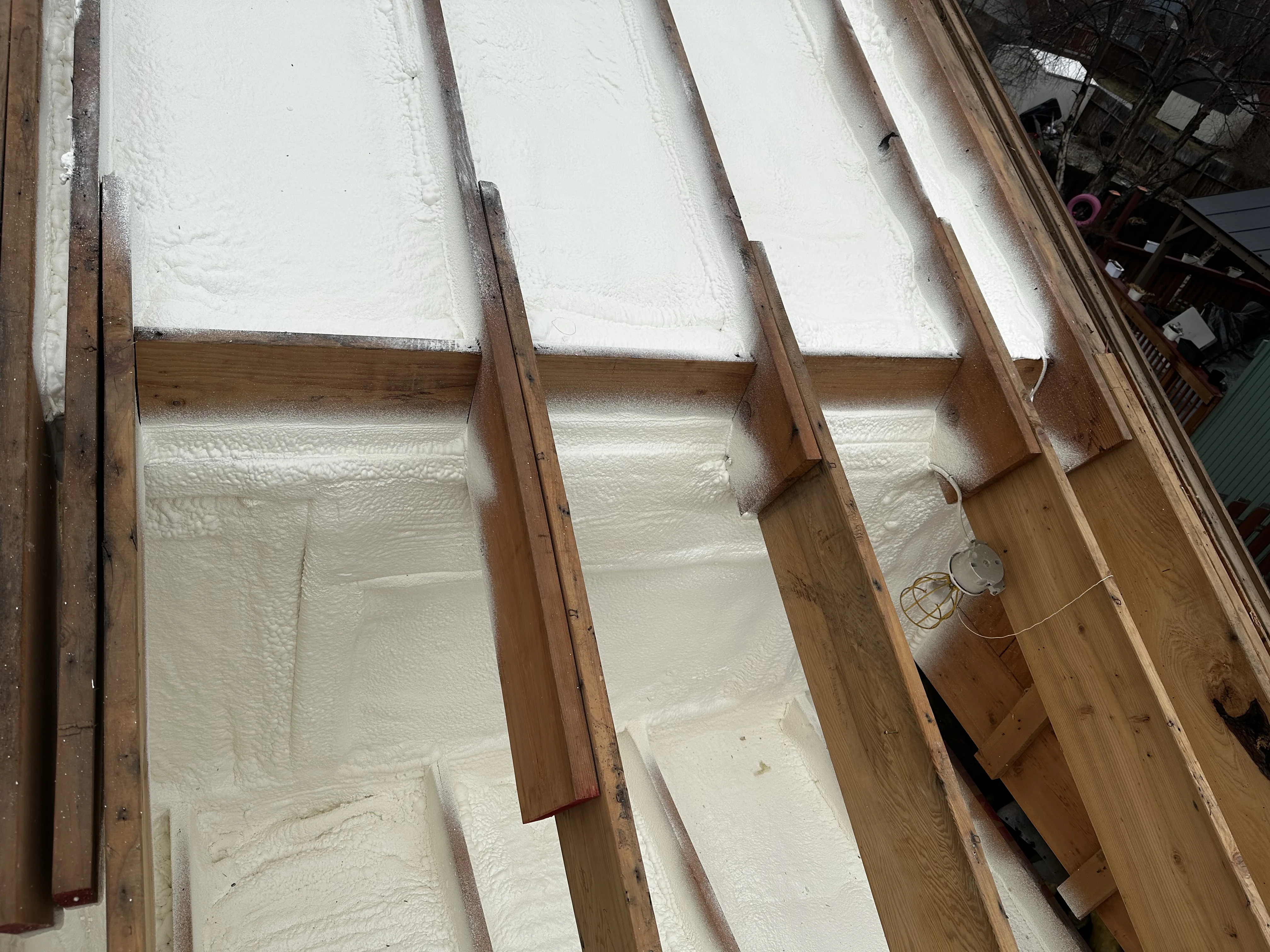 Alaska Commercial Spray Foam Project