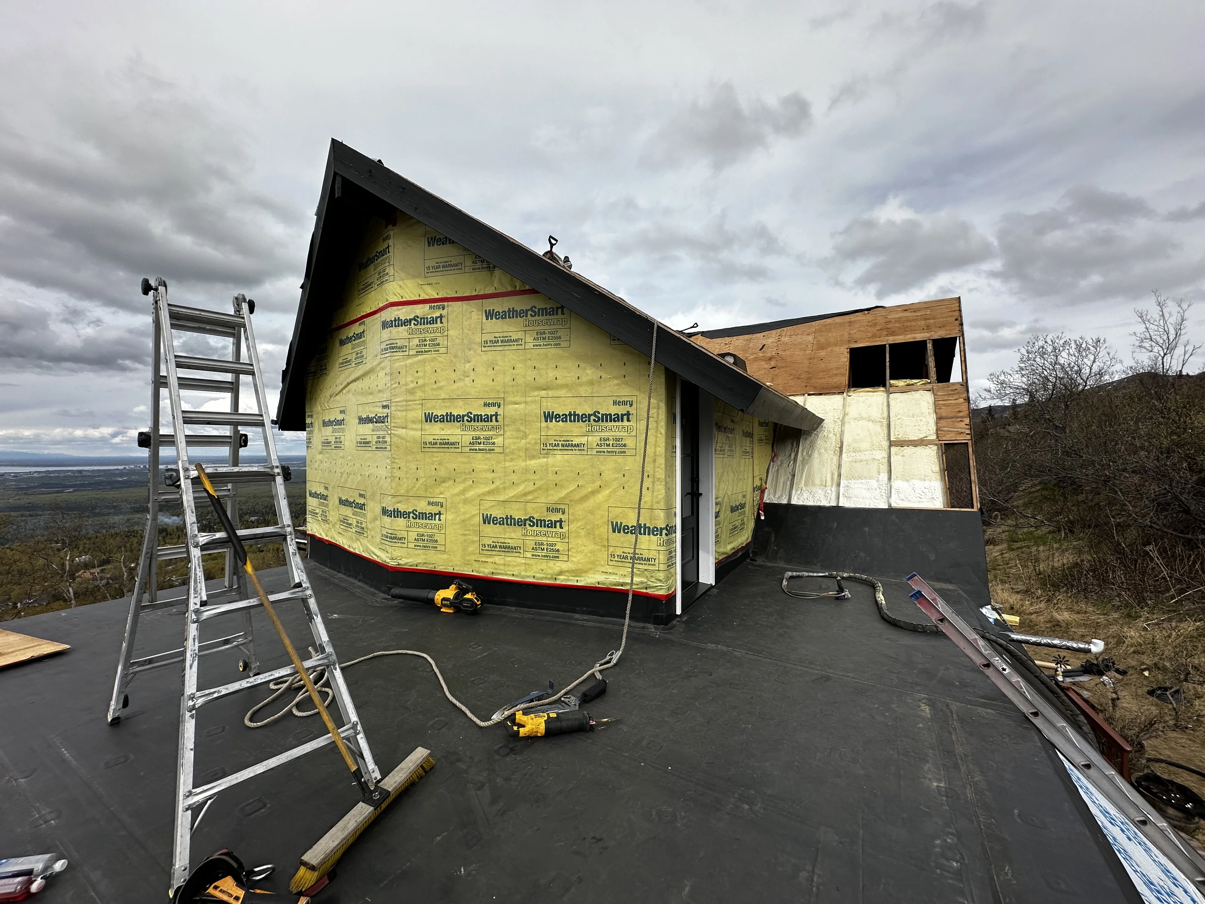 Alaska Foundation Wall Spray Foam Insulation