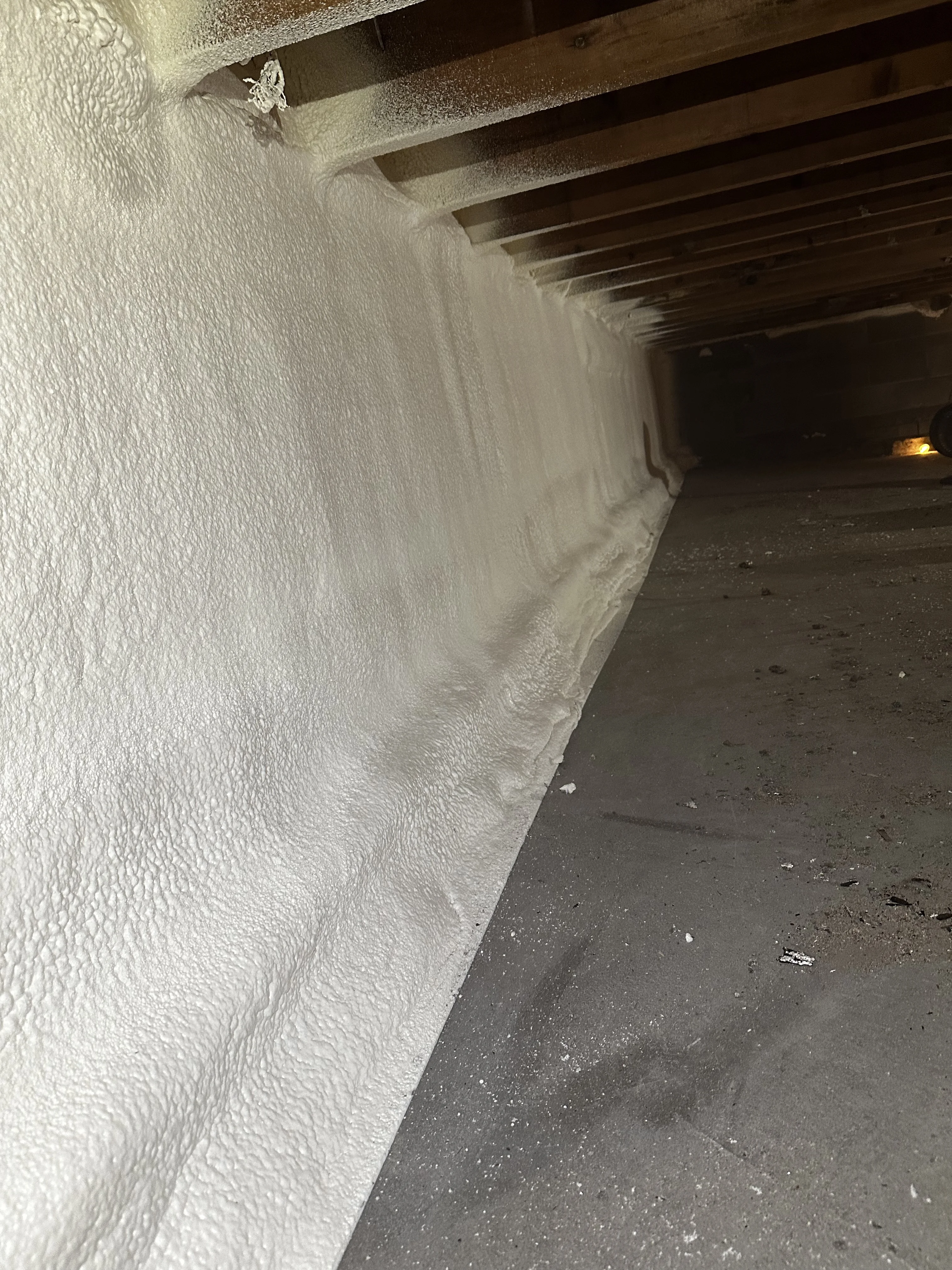 Alaska Spray Foam Texture Closeup