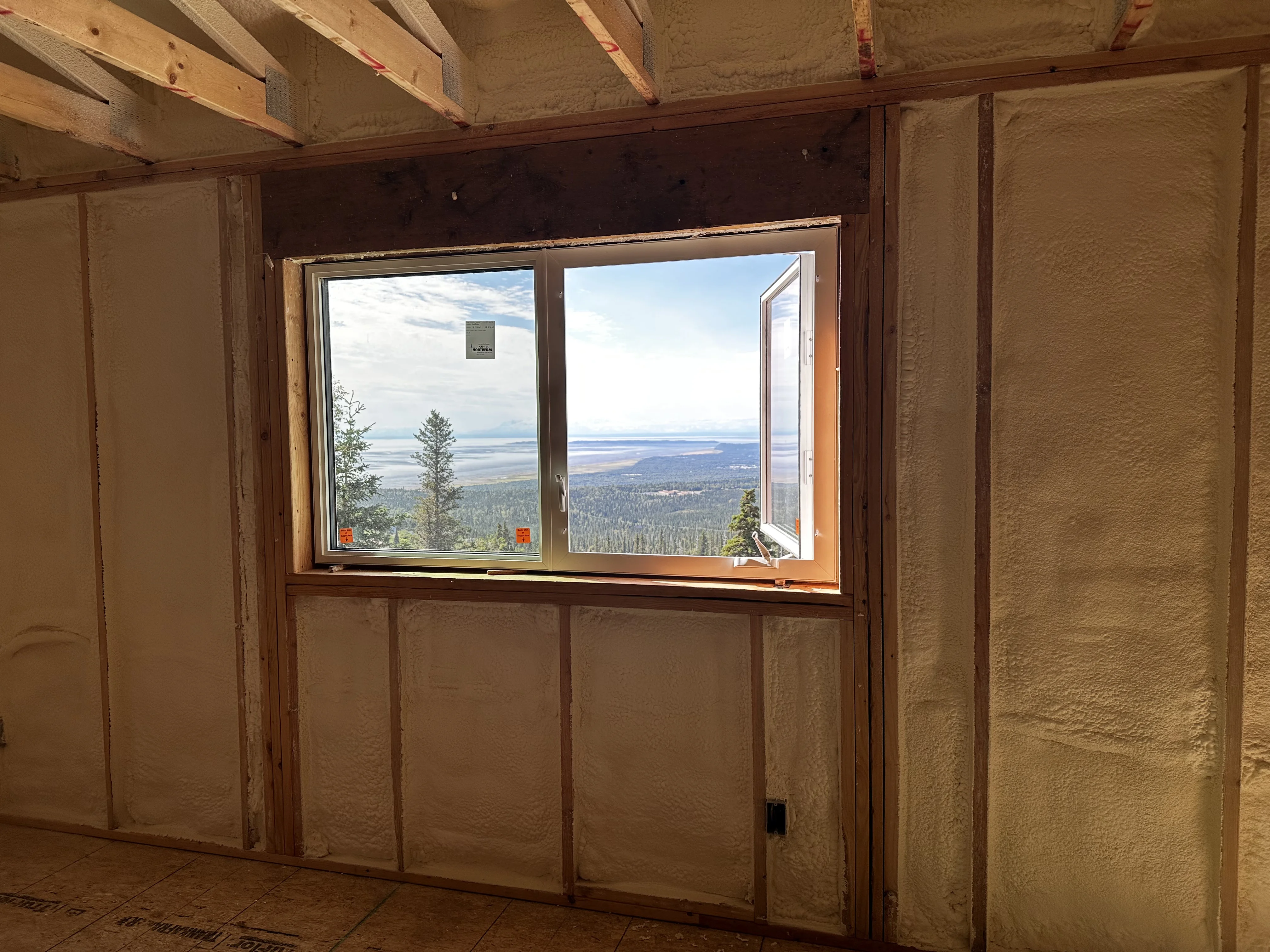 Anchorage Attic Air Sealing Spray Foam