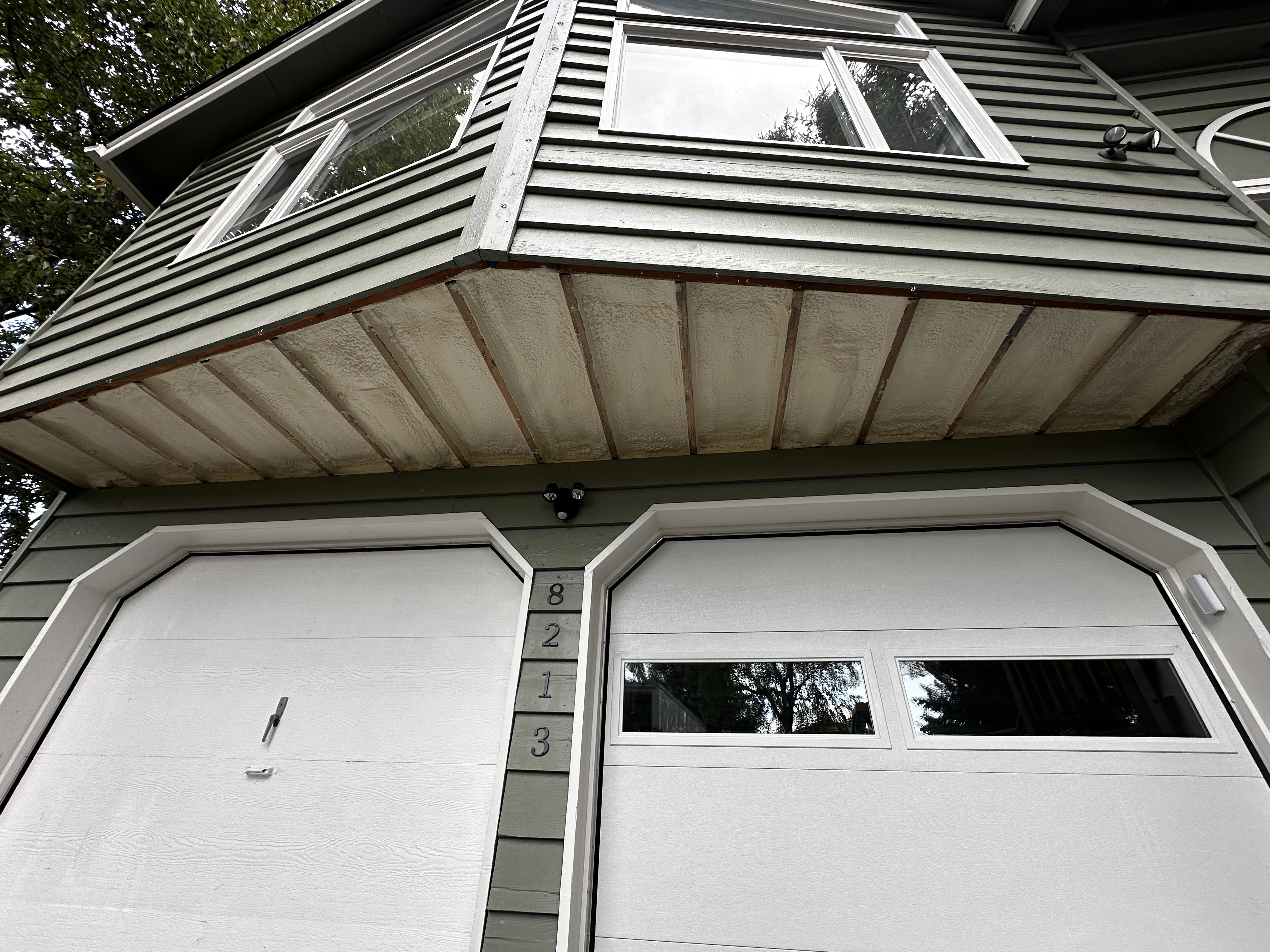 Anchorage Cantilever Floor Spray Foam Insulation