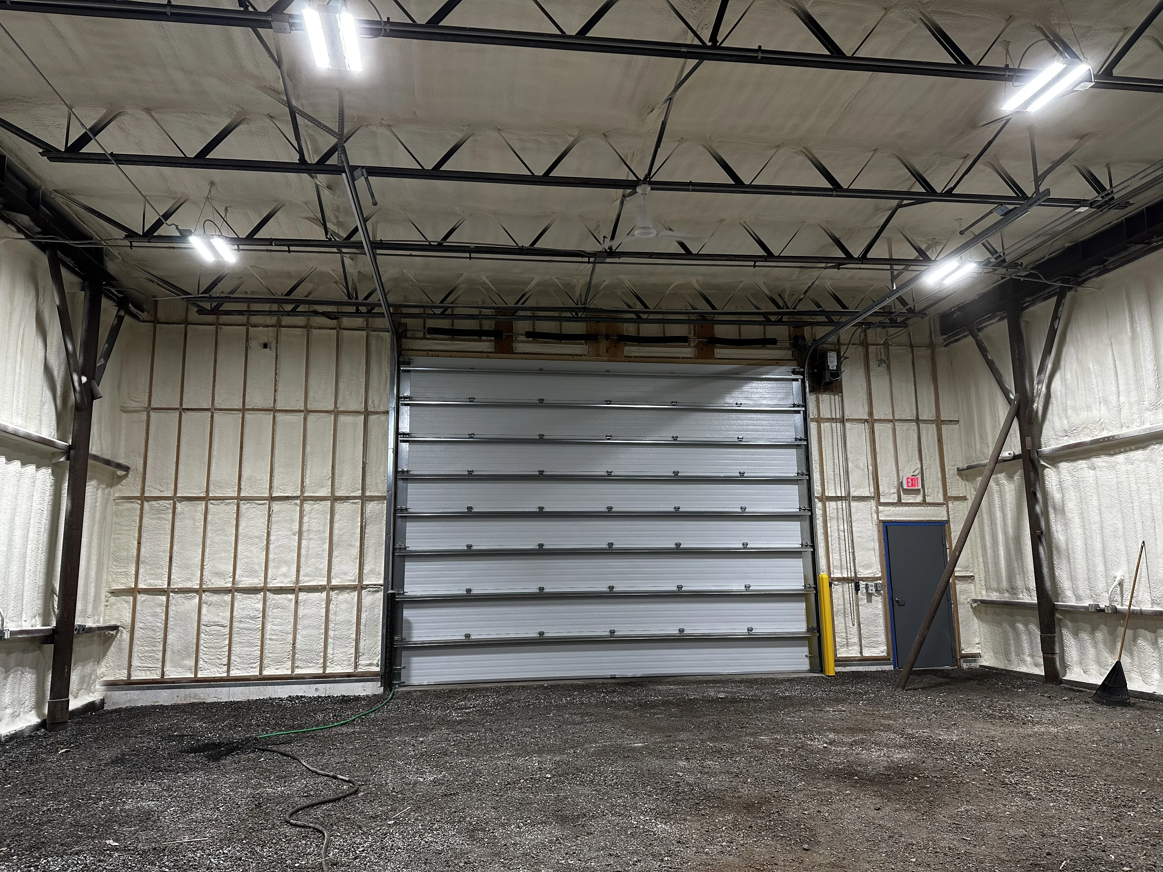 Anchorage High Bay Ceiling Spray Foam