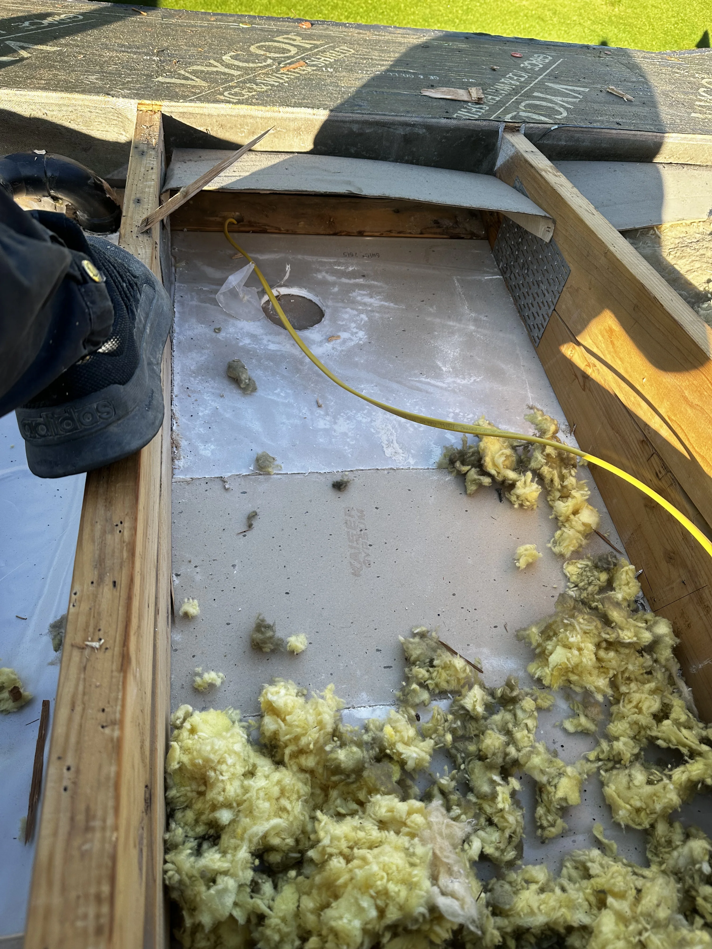 Anchorage Ice Dam Damage Vapor Barrier Failure