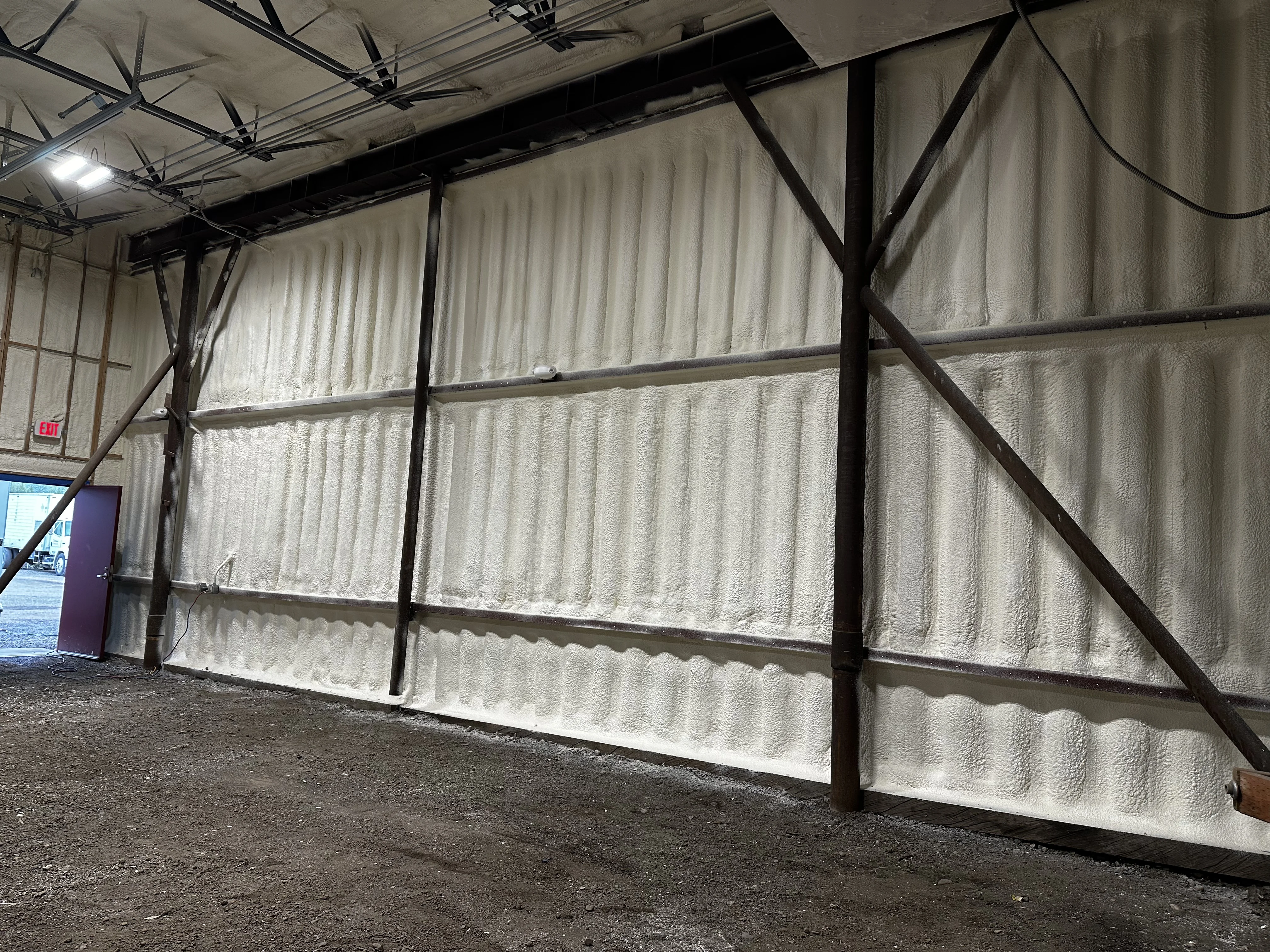 Anchorage Metal Building Interior Foam