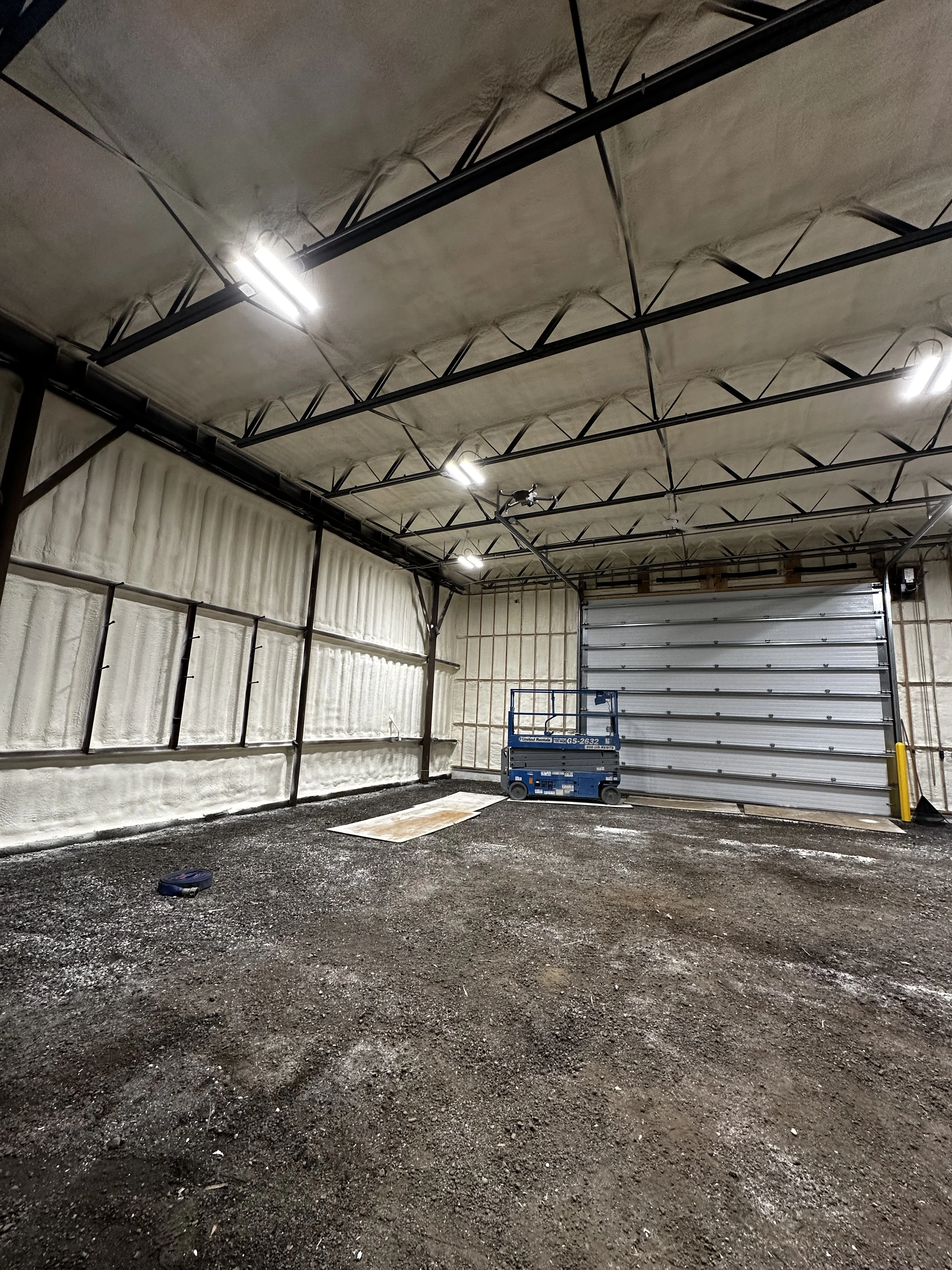 Anchorage Pole Building Spray Foam