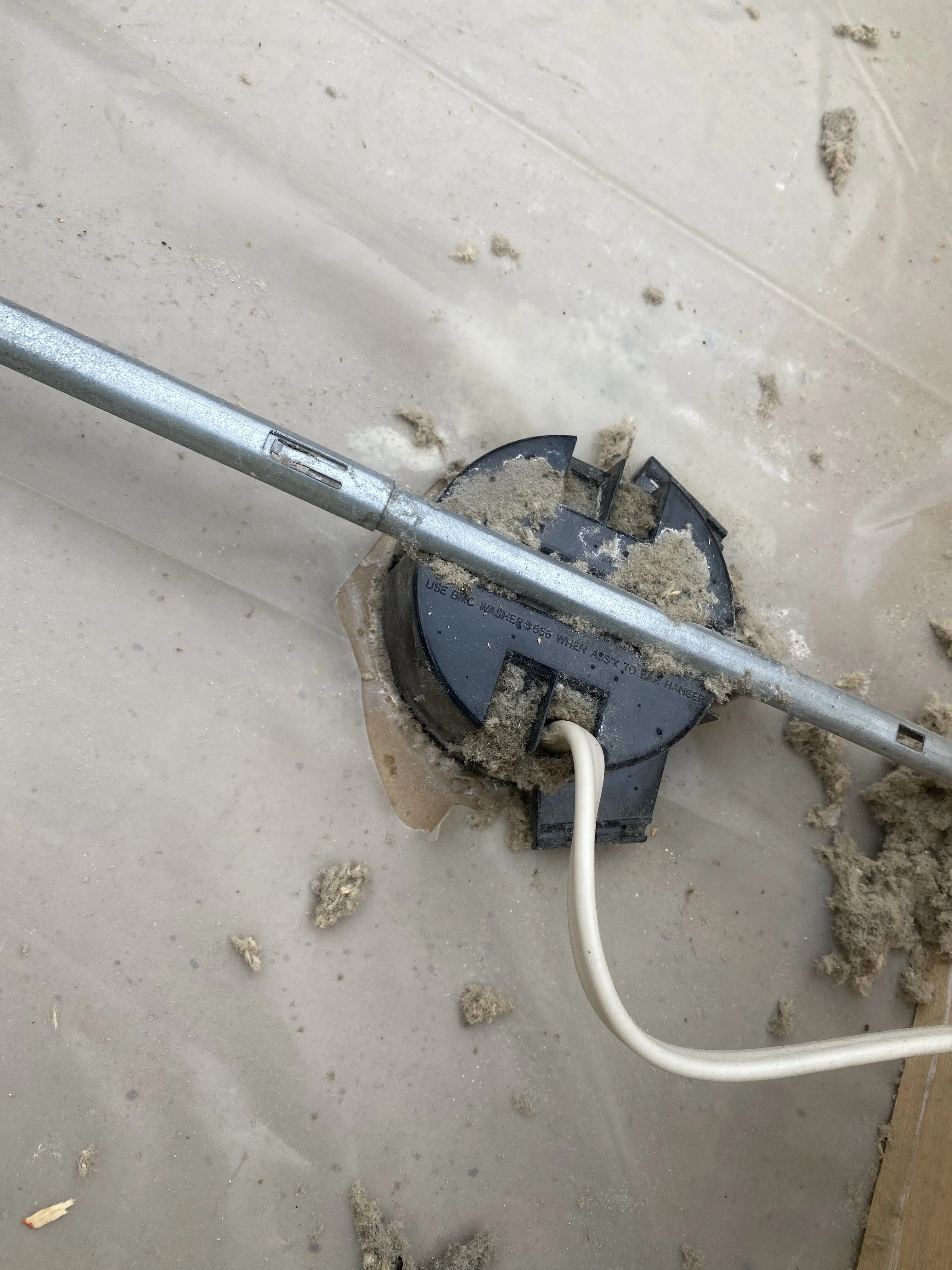 Anchorage Vapor Barrier Failure Light Fixtures